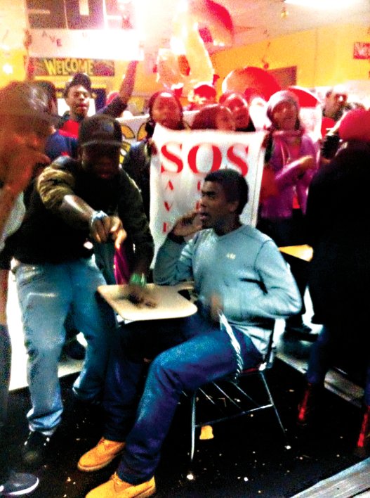 Last Wednesday, students at Brownsville Academy High School organized a sit-in to oppose the Department... Last Wednesday, students at Brownsville Academy High School organized a sit-in to oppose the Department...