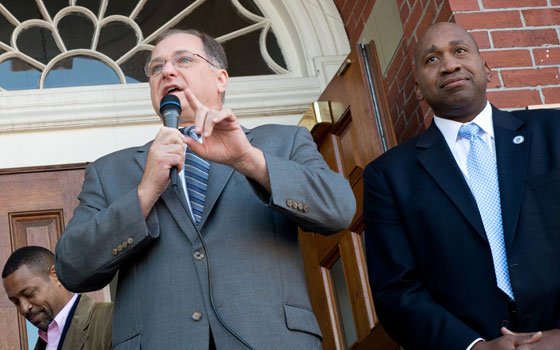 Congressman Michael Capuano speaks out in favor of Ballot Question 4 during a press conference in... Congressman Michael Capuano speaks out in favor of Ballot Question 4 during a press conference in...