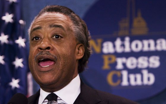 The Rev. Al Sharpton speaks during a news conference at the National Press Club in Washington on June... The Rev. Al Sharpton speaks during a news conference at the National Press Club in Washington on June...