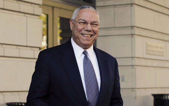 Former Secretary of State Colin Powell leaves federal court in Washington on Oct. 10, 2008. Powell, a Republican... Former Secretary of State Colin Powell leaves federal court in Washington on Oct. 10, 2008. Powell, a Republican...