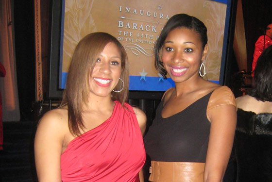Kenicia Cross (left) and Angelique Michelle, co-owners of a Miami-based online wardrobe consulting business, show off their style... Kenicia Cross (left) and Angelique Michelle, co-owners of a Miami-based online wardrobe consulting business, show off their style...