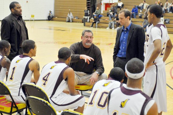 For the second game in a row the UDC men's basketball team (5-11) surpassed the... For the second game in a row the UDC men's basketball team (5-11) surpassed the...