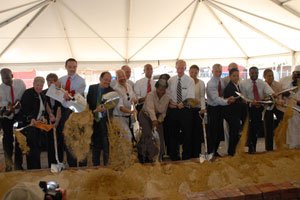 The groundbreaking for a revitalization project to redevelop the historic O Street Market... The groundbreaking for a revitalization project to redevelop the historic O Street Market...