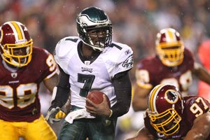 LANDOVER, Md. (AP) -- On the very first play of the game, Michael Vick threw... LANDOVER, Md. (AP) -- On the very first play of the game, Michael Vick threw...
