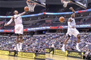 John Wall scored 19 points and seven assists in his Verizon Center debut, as the... John Wall scored 19 points and seven assists in his Verizon Center debut, as the...