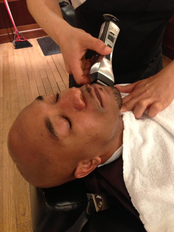 Men S Grooming Parlor In Harlem New York Amsterdam News The New