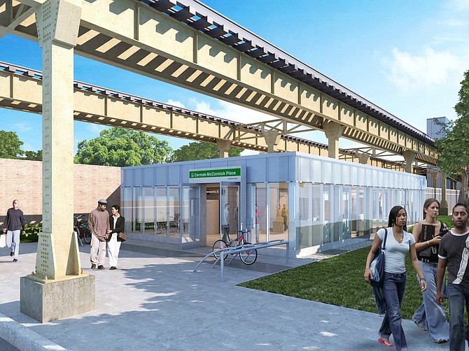 The new Green Line station at Cermak, the 146th CTA station, will be the first station at that location since 1977 and is expected to fill the gap in CTA service that has existed at McCormick Place since the station was demolished and is part of CTA’s ongoing $4 billion investment in its CTA system alone.