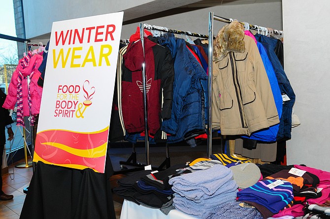 During Black McDonalds’s Operators Association’s “Food for the Body & Spirit” program last Wednesday, participants were provided free winter wear. 