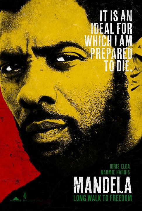 Starring Idris Elba as Nelson Mandela and Naomie Harris as Winnie Mandela, Mandela: Long Walk to Freedom is based on the autobiography of the late Nelson Mandela as he fought for the end of apartheid.  