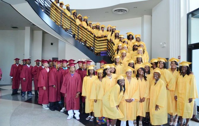 Members of Circle Foundation's Graduating Class of 2012. 