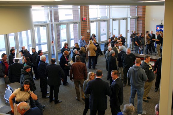 The official opening of the Romeoville Athletic & Events Center in the village’s downtown area, now known as Uptown Square, ... The official opening of the Romeoville Athletic & Events Center in the village’s downtown area, now known as Uptown Square, ...