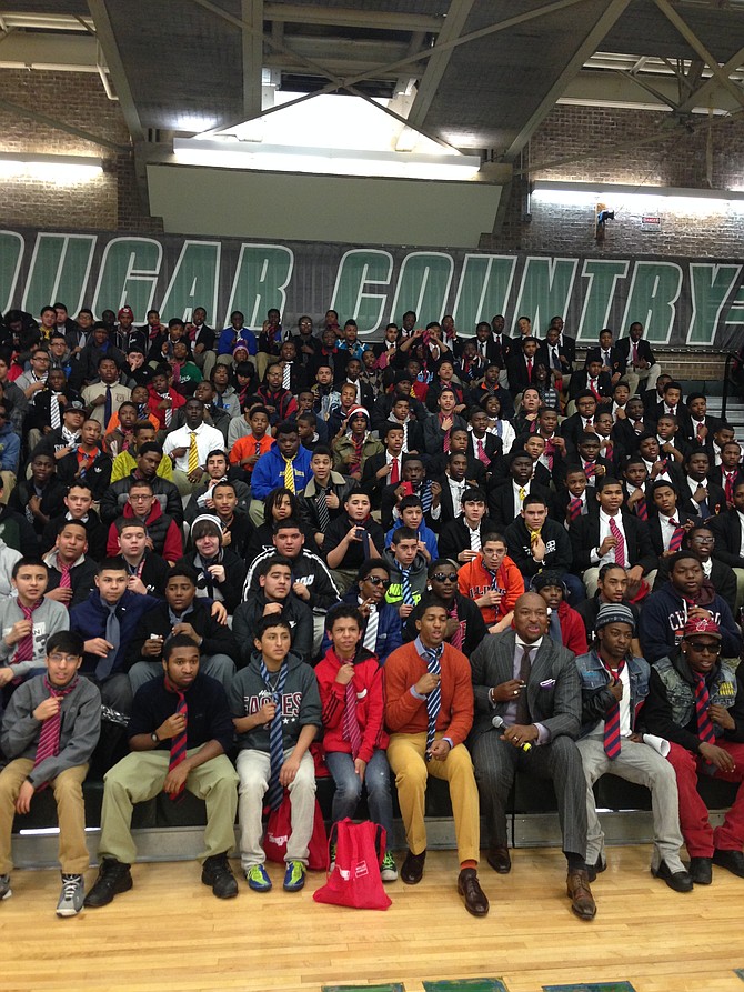 An estimated 1,200 high school students attended the Empower Me Tour visit at Chicago State University.