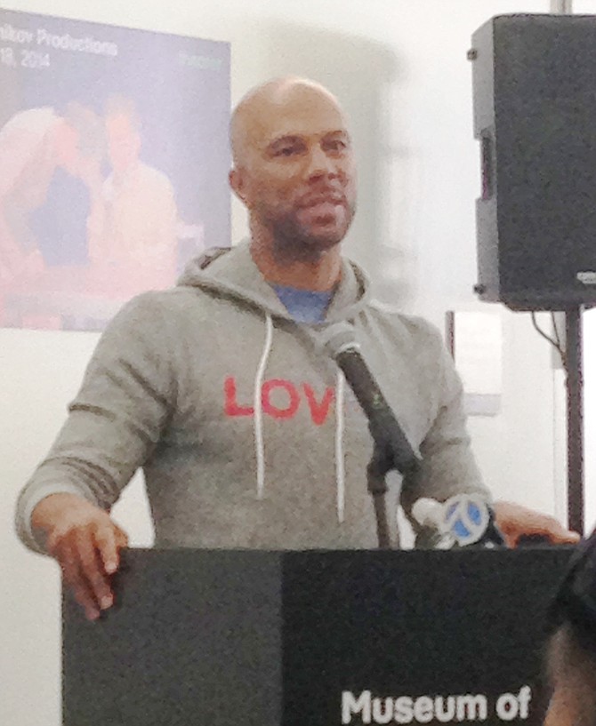 “I don’t have all the answers but …if we can help our young people get some of these jobs, I guarantee you it will help with some of the violence.  This is our time right now, this is our time to change, [and] we have to be the change.” – Common