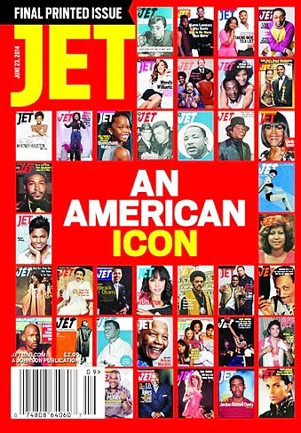 JET magazine transitions to digital only platform with a a final print issue released on Monday. Image courtesy of JET magazine.