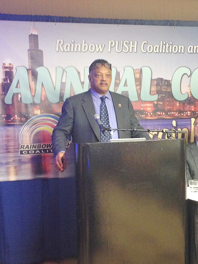 Rev. Jesse Jackson, Sr., Founder, Rainbow PUSH Coalition speaks during the organization’s 43rd Annual International Convention held June 28 through July 2 at the Sheraton Chicago Hotel & Towers, 301 E. N. Waters St.