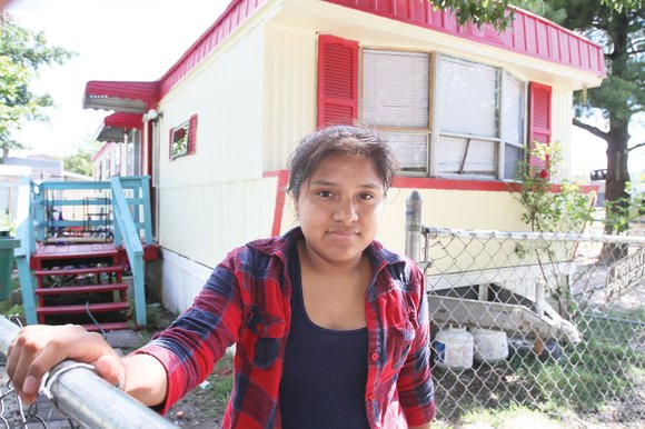 18-year-old aids neighbors facing eviction