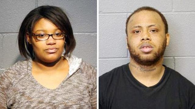 Jamie Branch, left, and Mitchell Thomas were charged in the armed robbery of a convenience store in the 500 block of North Halsted Street on Friday, March 27, 2015.  Photo/Chicago Police Department.
