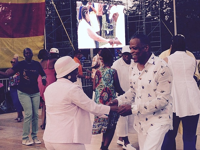 Felise McGee attended the African Festival of the Arts at Washington Park at 51st Street and Cottage Grove. The festival included for the first time a Chicago Steppin' Party and Show. 