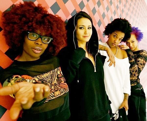 Englewood natives Bowen and Claybourne, performed as a part of a 4 woman collective called “The Rapper Chicks” last weekend at Chicago's Riot Fest.