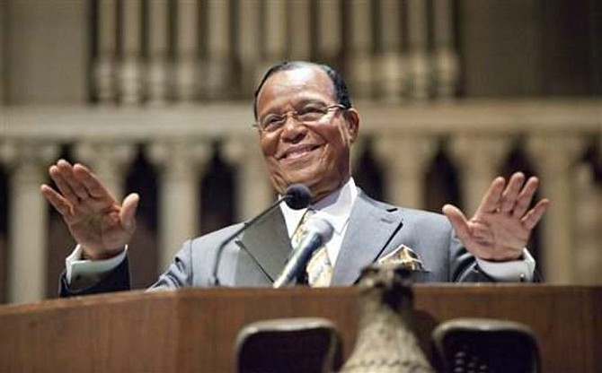 The Minister Louis Farrakhan.