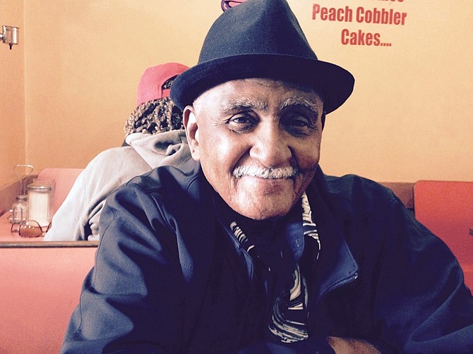 “Sir” Walter Scott was inducted into the Chicago Blues Hall of Fame on Oct. 4, 2015. He talked about his career with the Chicago Citizen Newspaper at Roy's Soul Food, 403 E. 71st St. in Chicago.