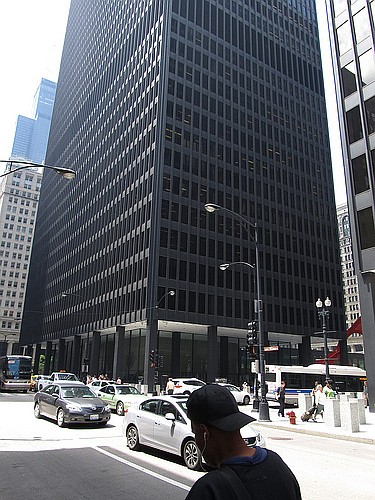 Illinois residents might need more than their drivers licenses to enter federal buildings like the Kluczynski Federal Building in downtown Chicago.