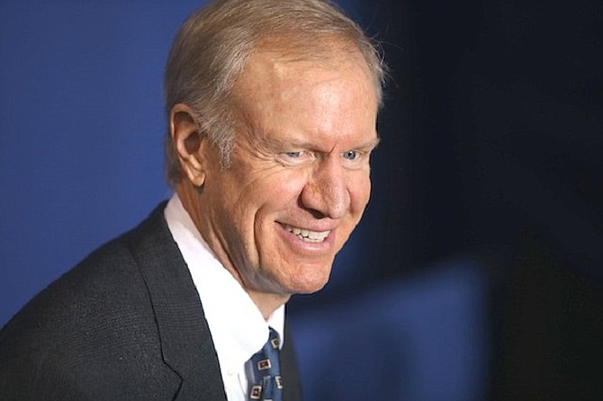 Gov. Bruce Rauner said during a press conference on Jan. 20, 2015 that Mayor Rahm Emanuel has been in office for almost five years and has not dealt with the financial crisis in Chicago Public Schools.