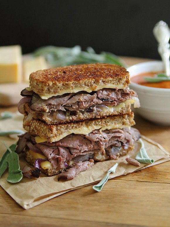 ROAST BEEF SMOKED GOUDA GRILLED CHEESE | The Times Weekly | Community  Newspaper in Chicagoland Metropolitan Area