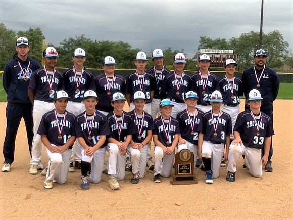 The Troy Community School District 30-C community congratulates its Troy Middle School Trojan Baseball Team for placing fourth at the ... The Troy Community School District 30-C community congratulates its Troy Middle School Trojan Baseball Team for placing fourth at the ...