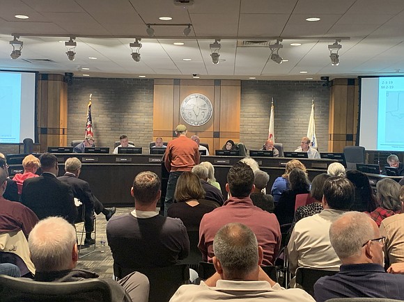 There was standing room only for some people at a recent meeting of the Joliet Plan Commission, as it sought ... There was standing room only for some people at a recent meeting of the Joliet Plan Commission, as it sought ...