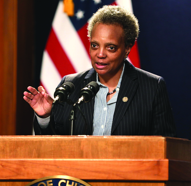 City of Chicago Mayor Lori Lightfoot (pictured) announced a new agreement with YMCA of Metropolitan Chicago to provide emergency shelter for the city’s homeless population during COVID-19. Photo courtesy of City of Chicago/Mayor’s Office