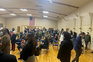 Registered voters from Joliet Township packed a Democratic Caucus meeting Tuesday night and voted in a whole new slate of candidates who will be on the ballot in April.