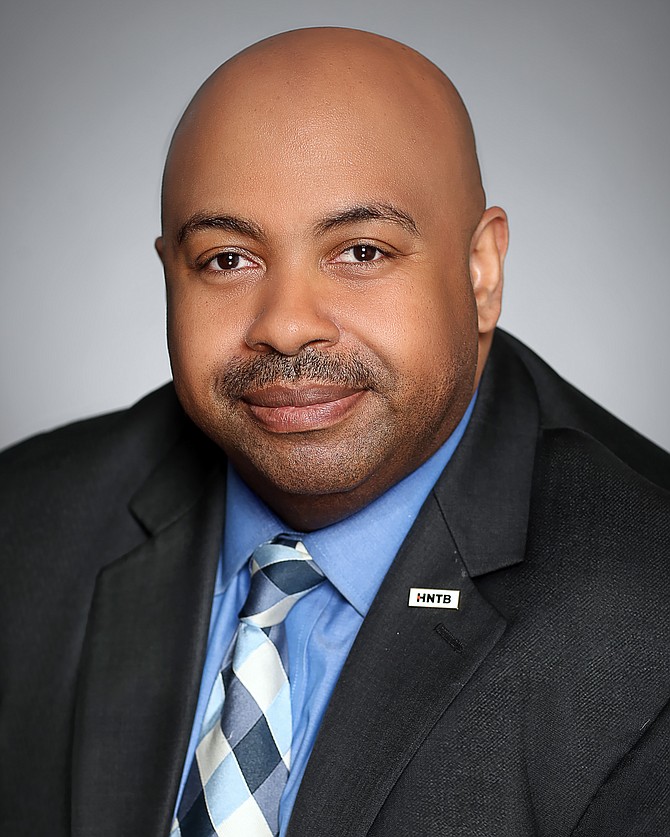 Roderick Drew is the Associate Vice President at HNTB. The more than 100-year-old infrastructure solutions firm is the program manager for the Illinois Tollway. PHOTO PROVIDED BY RODERICK DREW.