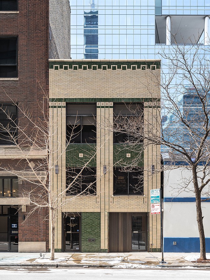 206 S. Jefferson, once known as the nightclub, The Warehouse, is said to be the birthplace
of House music. It is now on Preservation Chicago’s Most Endangered List. PHOTO
PROVIDED BY PRESERVATION CHICAGO.