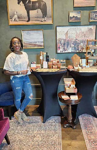 Andrea Polk, owner of Zen Soul Apothecary. Polk will be a featured artisan at the South Pop Up Artisan Market at Truth Be Told. PHOTO PROVIDED BY PAGE ONE.