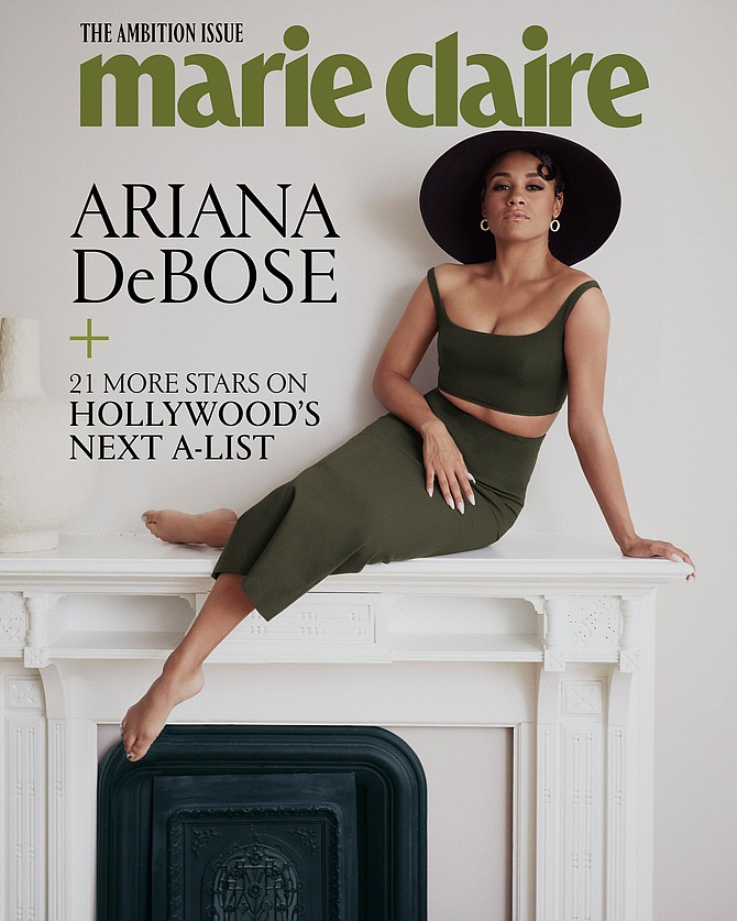 Ariana DeBose Cover Star of Marie Claire. PRNewsfoto/Future Publishing.