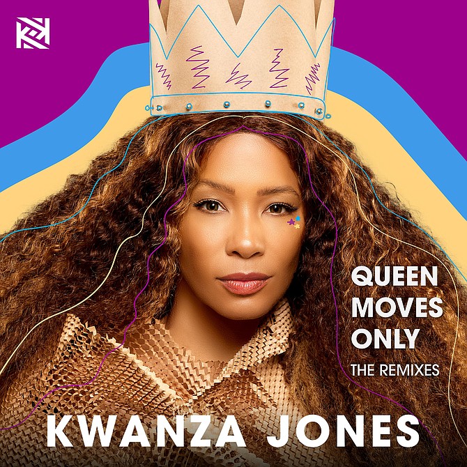 Kwanza Jones music release: "Queen Moves Only (The Remixes)". PRNewsFoto.
