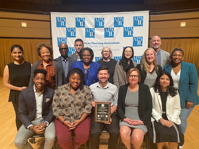RLE APA Award Acceptance.  Photo provided by CTA Media