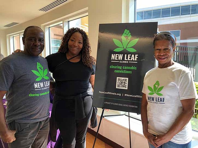 New Leaf Illinois recently partnered with WVON to help people register to find out the status of their cannabis criminal record.
PHOTO PROVIDED BY MW COMMS CONSULTING.
