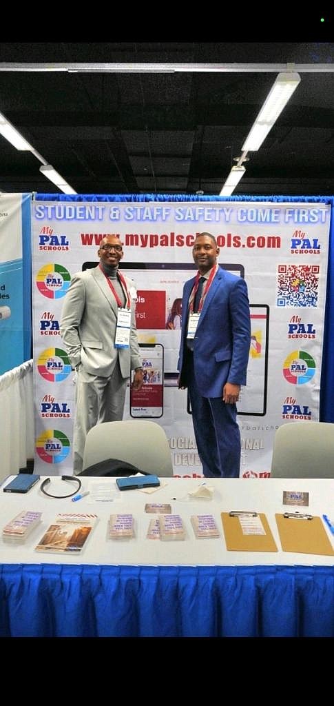Shagmond Lowery developed the My Pal (Personal Alert Levels) Schools as a way to keep school administrators informed of incidents going on in the schools by letting students anonymously report what is going on. PHOTO PROVIDED BY FELICIA APPREY