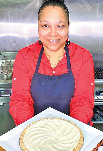 Imani Muhammad started making bean pies and bean soup as a project with the
children at the daycare center she owned. PHOTO PROVIDED BY IMANI MUHAMMAD.