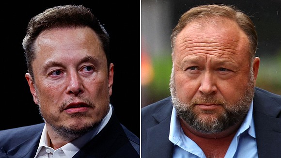 Elon Musk says he may restore conspiracy theorist Alex Jones’ account on X, the platform formerly known as Twitter, pending …