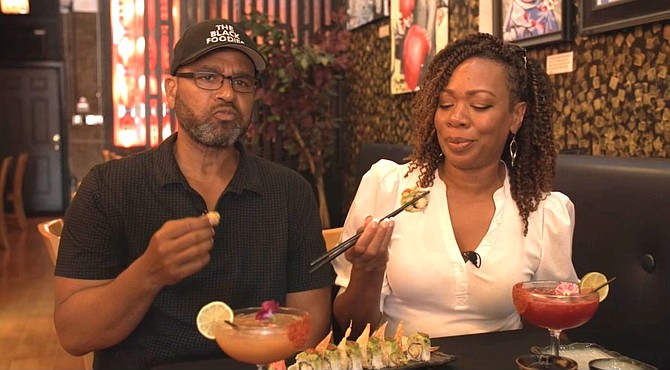 Dino and Coretta Dean, known as the Black Foodies, are the creators behind
a popular Food Vlog that started on YouTube in 2017. PHOTO PROVIDED BY FELICIA
APPREY.