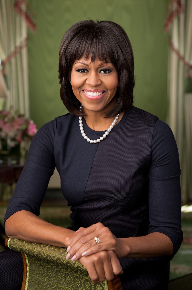 Former First Lady Michelle Obama- Photo source Wikimedia Commons.