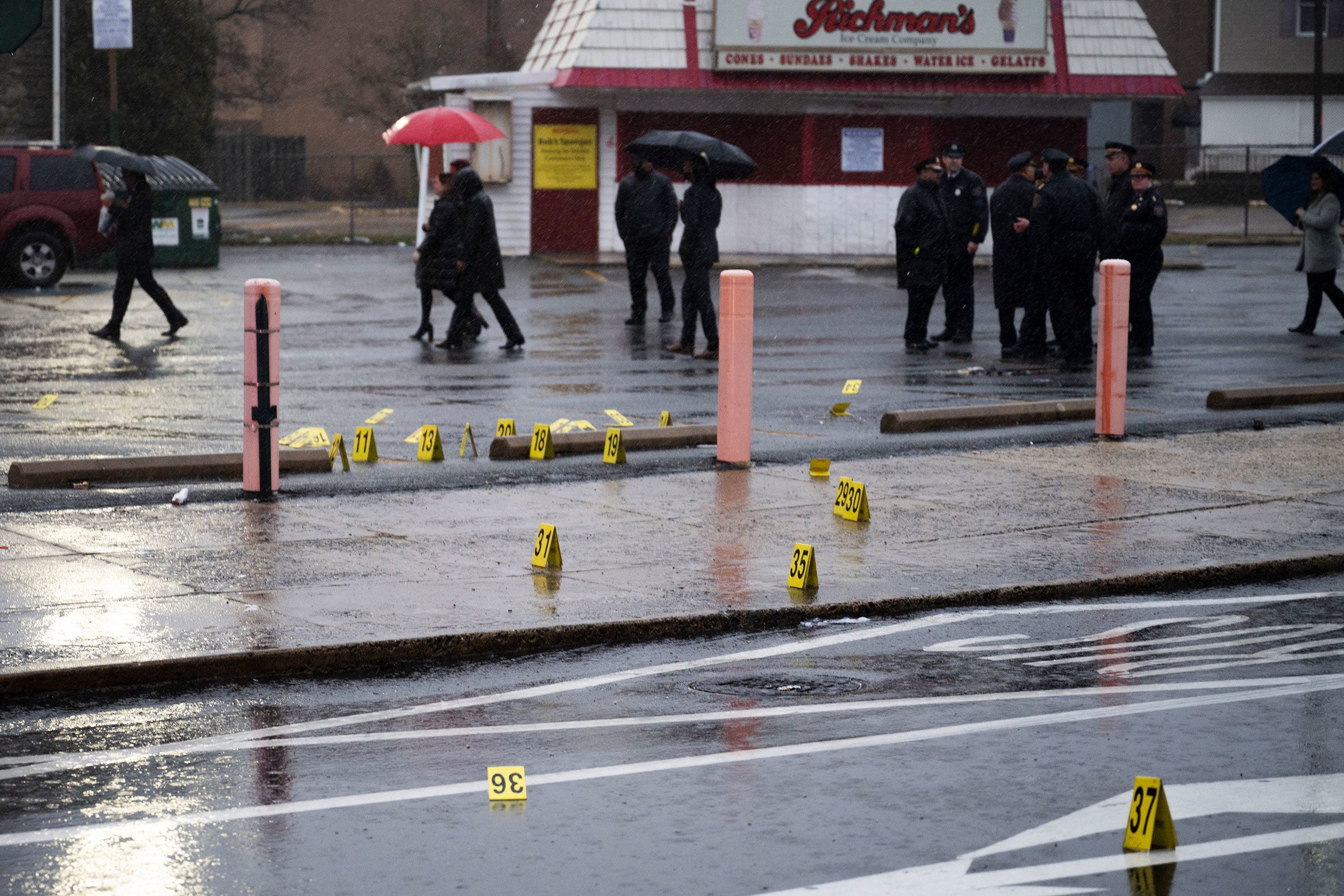 2 arrested in Philadelphia bus stop shooting that left 8 high school ...