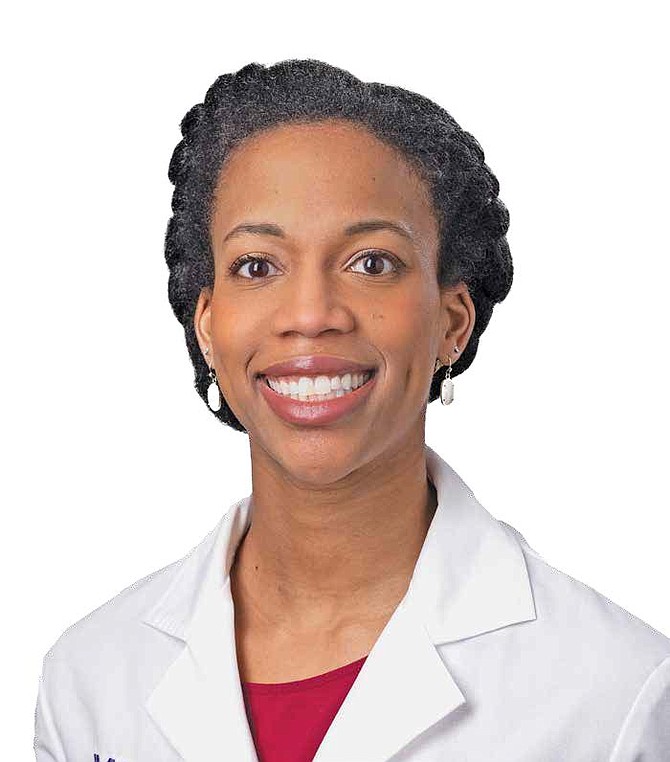 Dr. Janelle Bolden is an Associate Professor of Obstetrics and Gynecology
and Medical Education at Northwestern University Feinberg School of Medicine. PHOTO PROVIDED BY NORTHWESTERN MEDICINE.