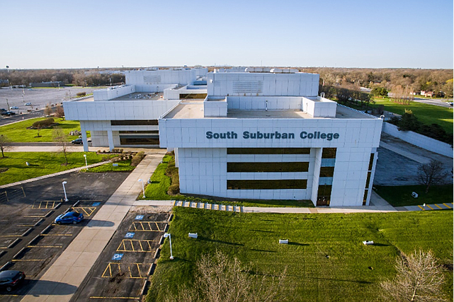 Pictured: South Suburban College Aerial View