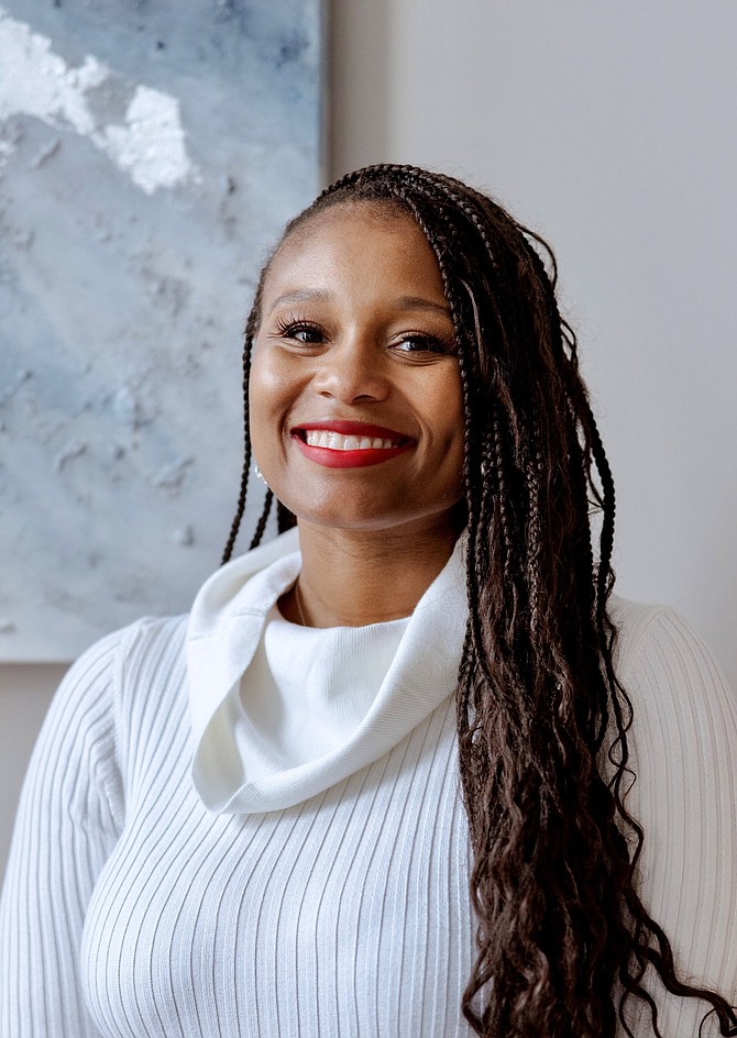 Geneva Brown, vice president of Environmental, Social, and Governance (ESG) and Diversity, Equity, and Inclusion (DEI) at The Cigna Group. PRNewsfoto/The Cigna Group.