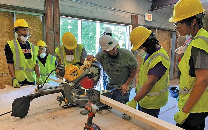 E360 began in 2020 as a way for those interested in skilled trades to receive
training for careers in the industry. PHOTO PROVIDED BY RISE STRATEGY GROUP.