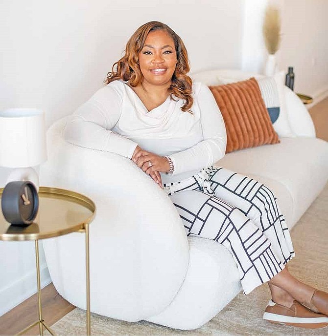 Mandisa Jonesb is the CEO and Founder of Ashe Counseling and Coaching. PHOTO PROVIDED BY
WITH AN EYE PR.